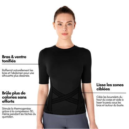 T-shirt Sculptant ANAE – Maintien, confort et silhouette