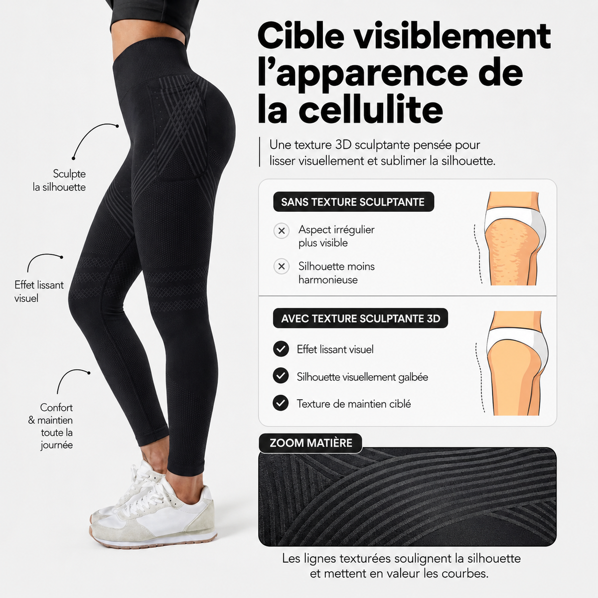 Legging Sculptant ANAE avec Poche