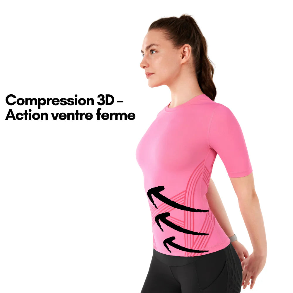 T-shirt Sculptant ANAE – Maintien, confort et silhouette