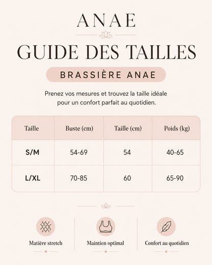 Brassière Sculptante ANAE – Maintien & Confort