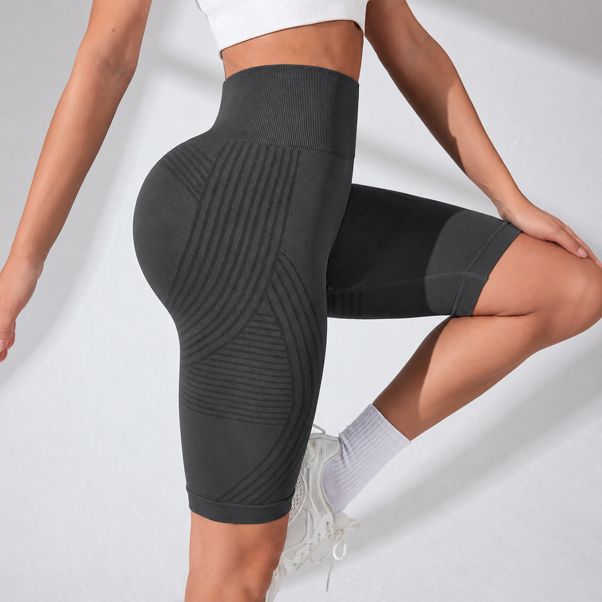 Short Sculptant ANAE – Taille haute, galbant et confortable